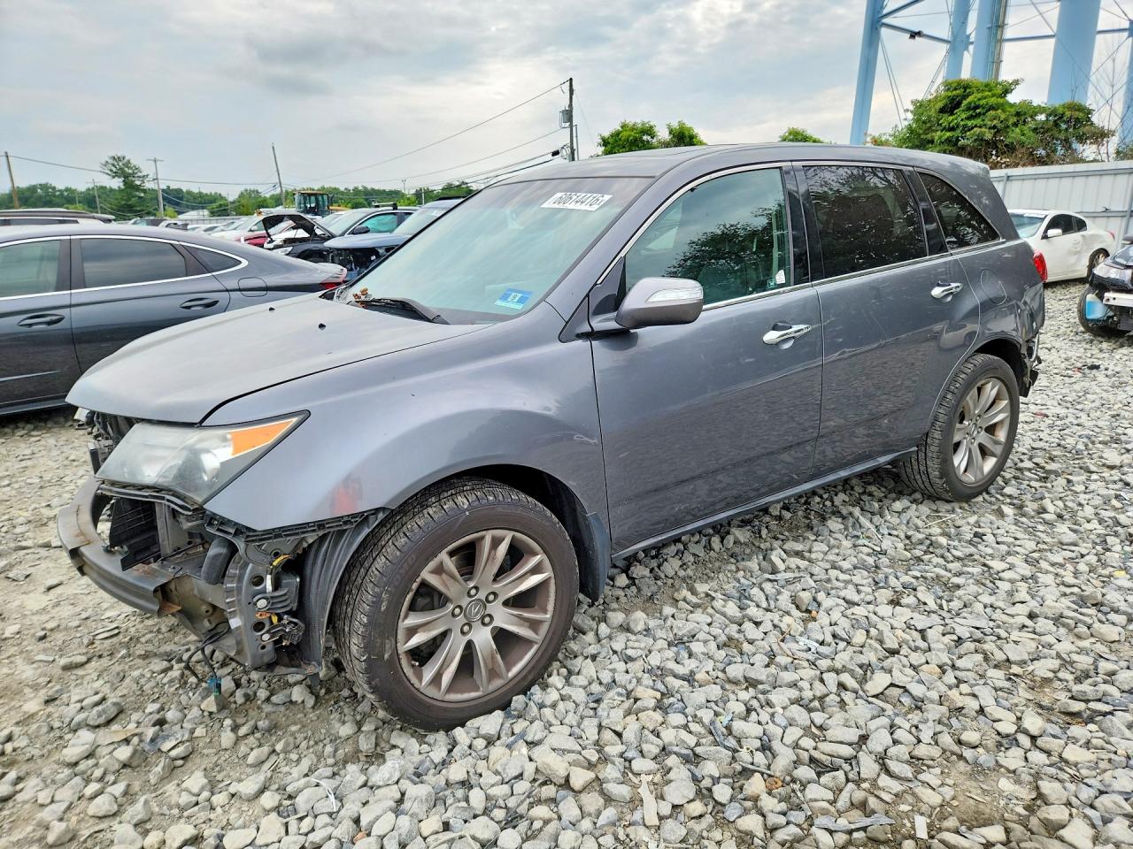 2012 Acura MDX Advance, VIN 2HNYD2H60CH532998 — Front end