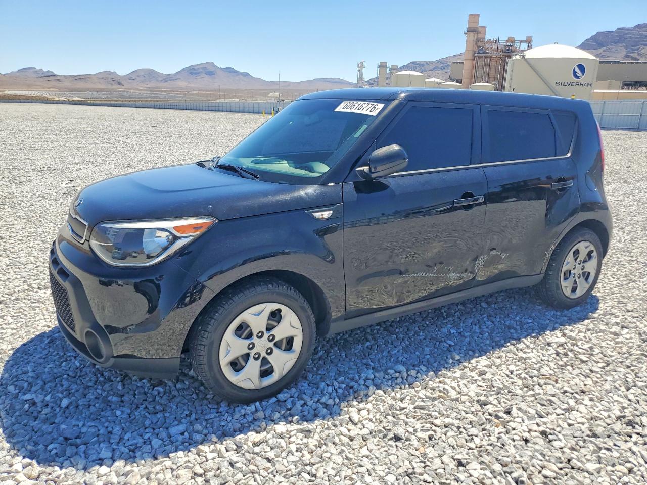 2014 Kia Soul, VIN KNDJN2A26E7107196 — Side