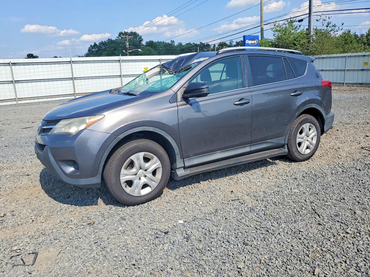 2013 Toyota RAV4 LE, VIN 2T3BFREV9DW017025 — Roof