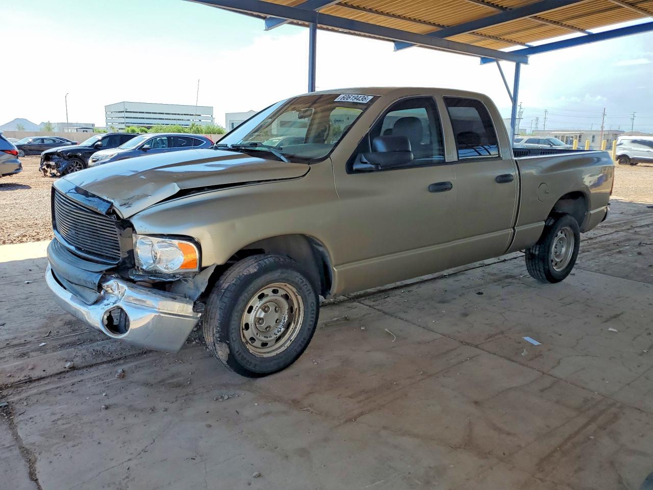 2004 Dodge 1500 ST, VIN 1D7HA18N34J179680 — Front end