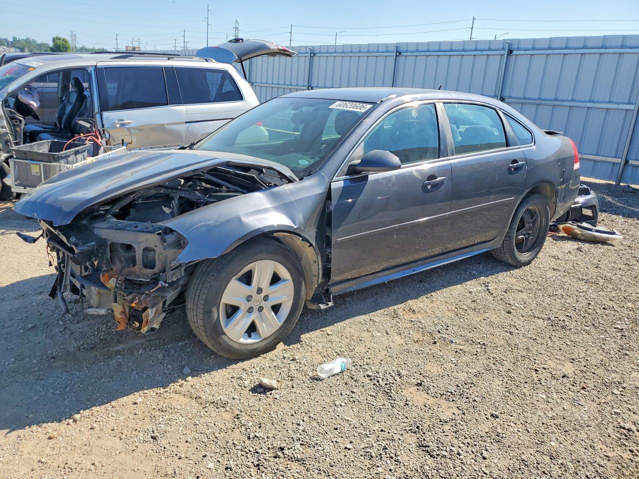 2010 Chevrolet Impala LS, VIN 2G1WA5EK9A1201666 — Front end