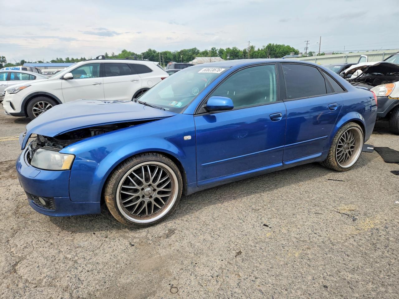 2005 Audi A4 1.8T, VIN WAULC68E75A068690 — Front end