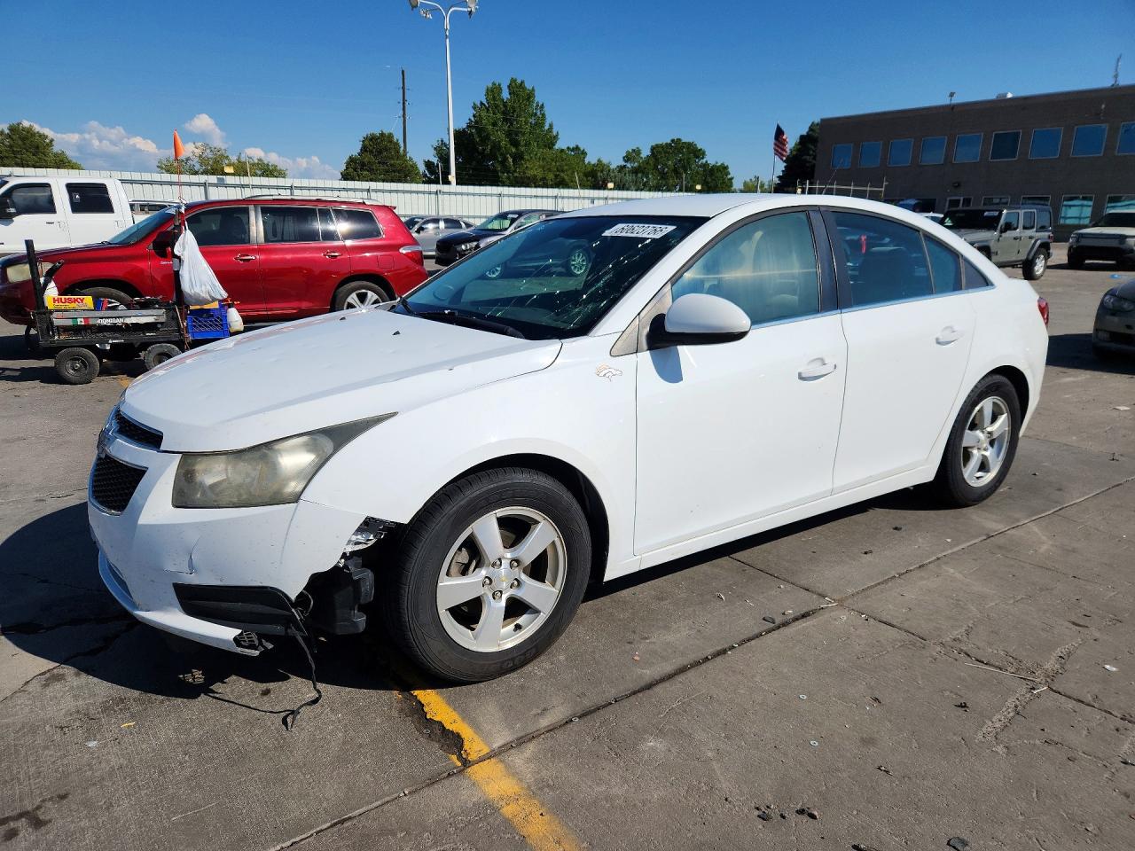 2014 Chevrolet Cruze 1LT, VIN 1G1PC5SB1E7143757 — Hail