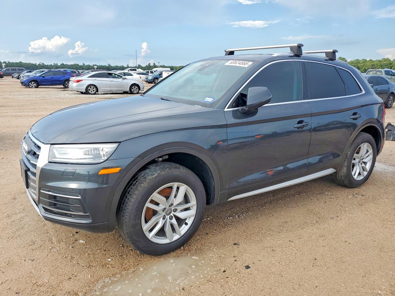 2020 Audi Q5 Premium, VIN WA1ANAFY2L2019385 — Water / flood