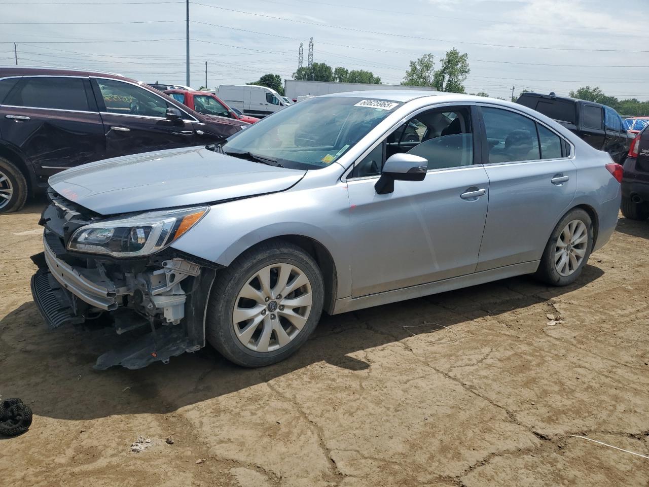 2017 Subaru Legacy Premium, VIN 4S3BNAF60H3046479 — Front end
