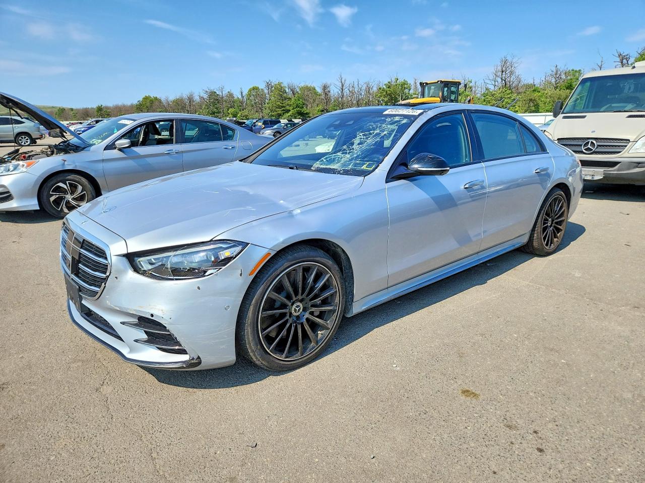 2024 Mercedes-Benz S 580, VIN W1K6G7GB5RA266830 — Roof