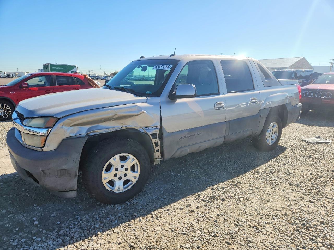 2005 Chevrolet Avalanche Z71, VIN 3GNEK12Z05G225191 — Front end