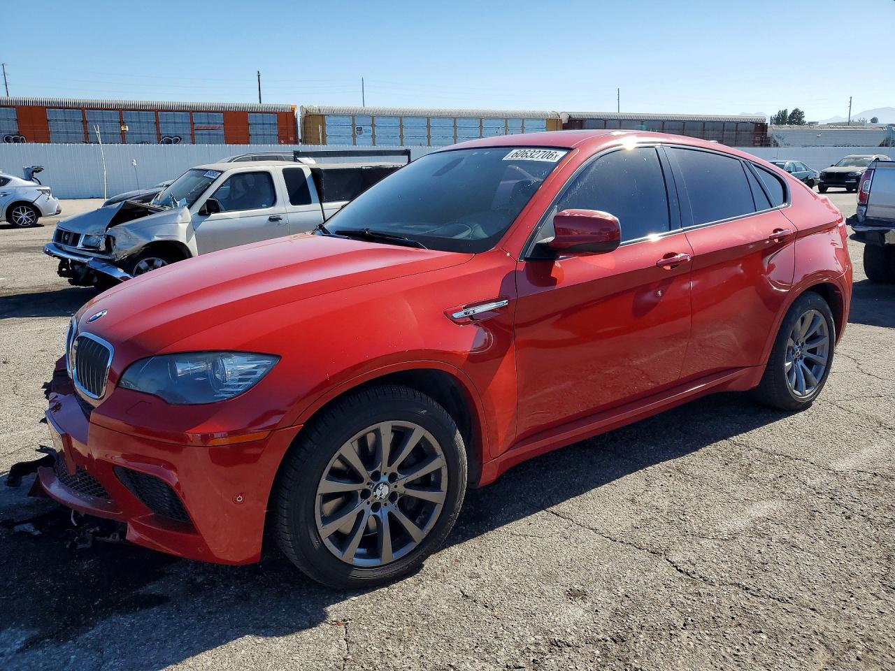 2011 BMW X6 M, VIN 5YMGZ0C54BLK14171 — Front end
