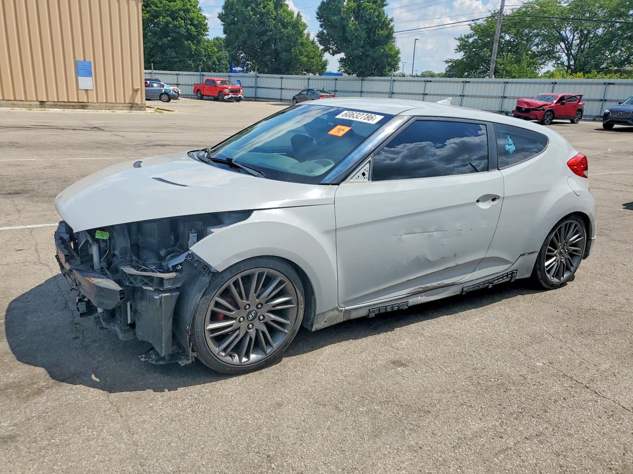 2013 Hyundai Veloster RE:MIX, VIN KMHTC6AD2DU128887 — Front end