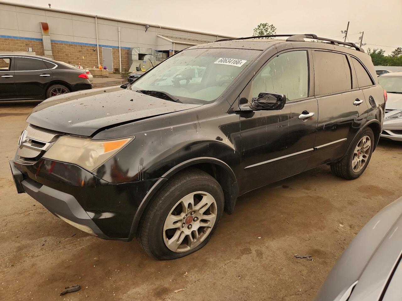 2008 Acura MDX, VIN 2HNYD282X8H515288 — Minor dents and scratches