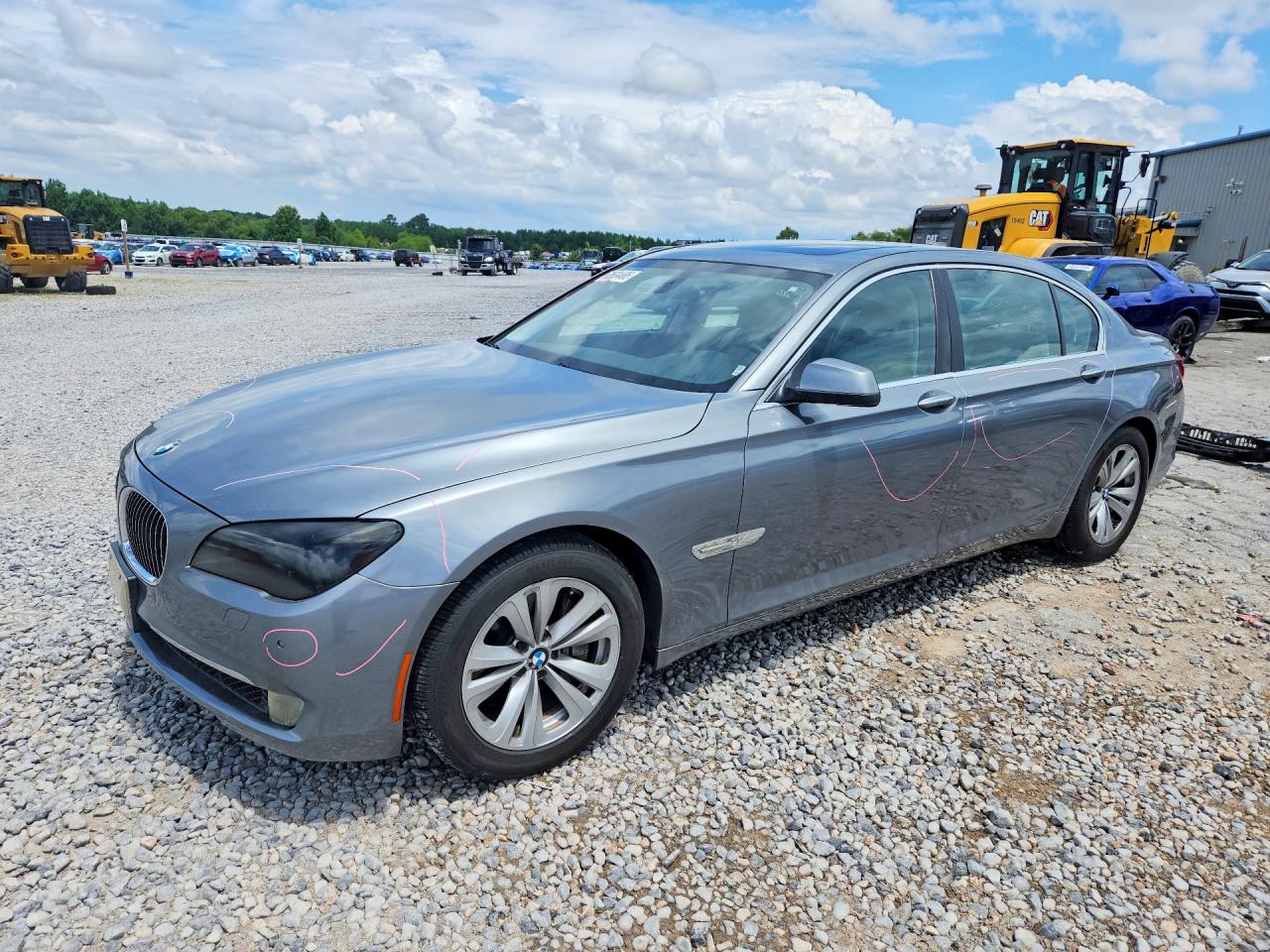 2011 BMW 7 Series 740Li, VIN WBAKB4C54BC574889 — Rear end
