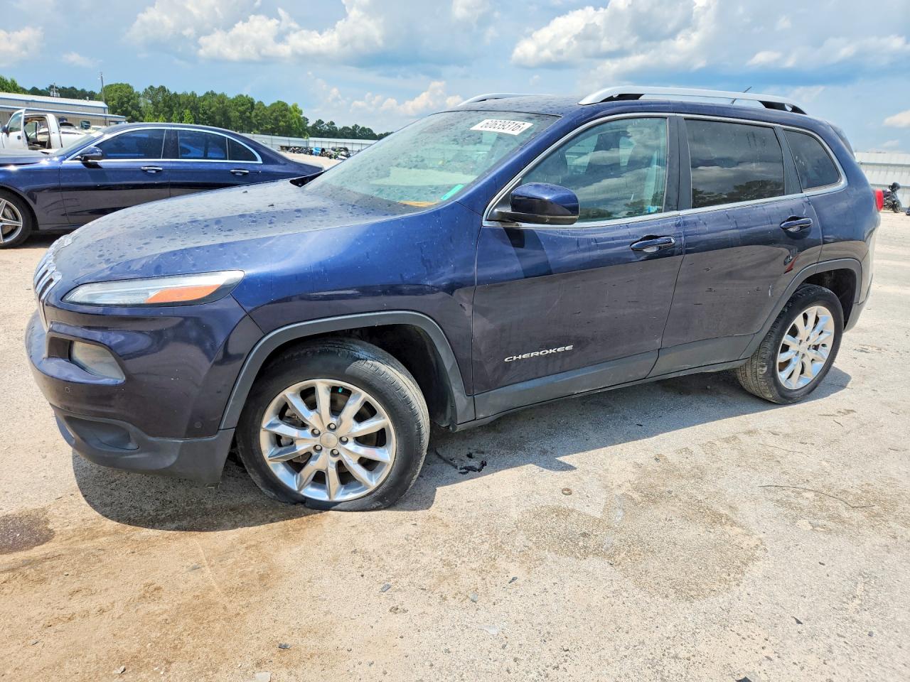 2014 Jeep Cherokee Limited, VIN 1C4PJLDS5EW256289 — Перед