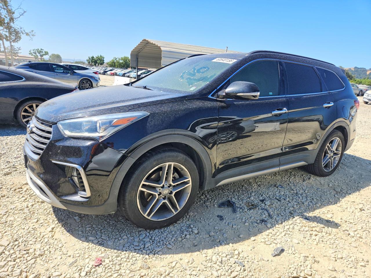 2019 Hyundai Santa Fe Limited Ultimate, VIN KM8SRDHF1KU308445 — Interior fire