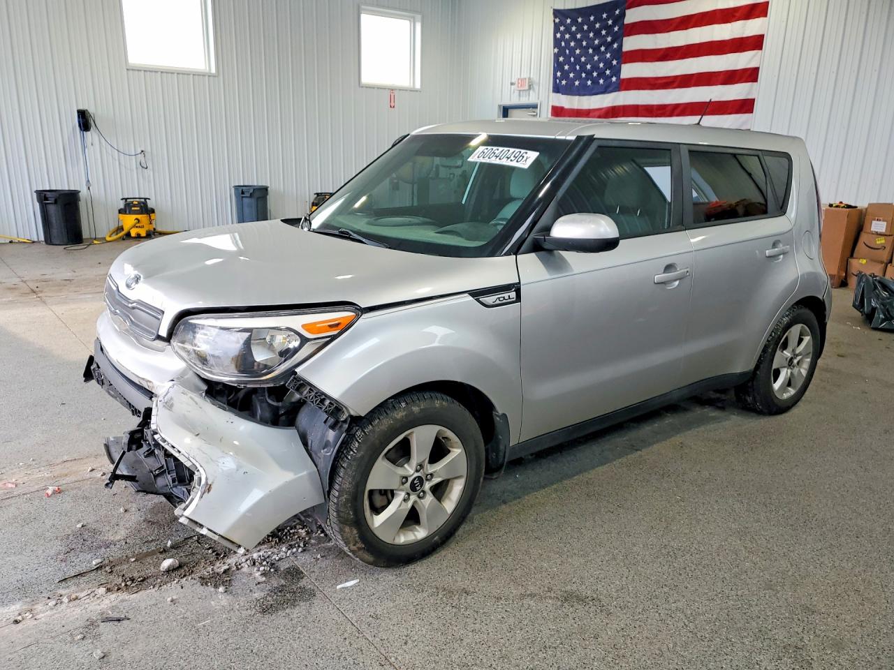 2019 Kia Soul, VIN KNDJN2A26K7657459 — Front end