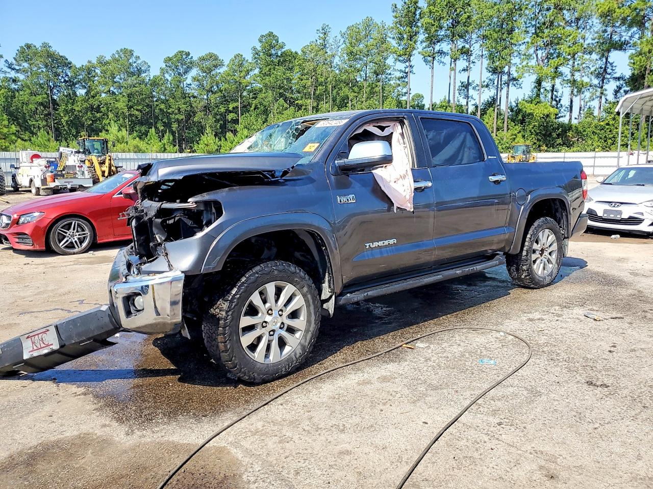 2014 Toyota Tundra Limited, VIN 5TFHY5F12EX330181 — Front end