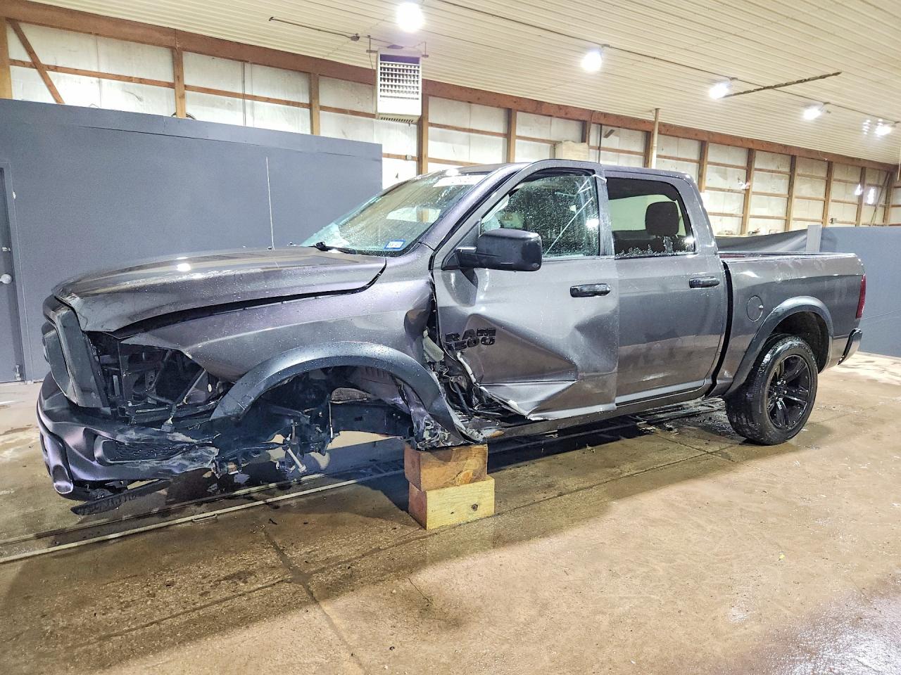 2024 Ram 1500 Warlock, VIN 1C6RR6LG7RS142539 — Rollover