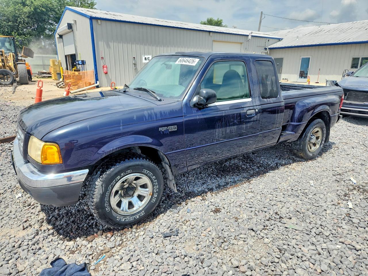 2001 Ford Ranger XL, VIN 1FTYR14U41PA74638 — Rear end