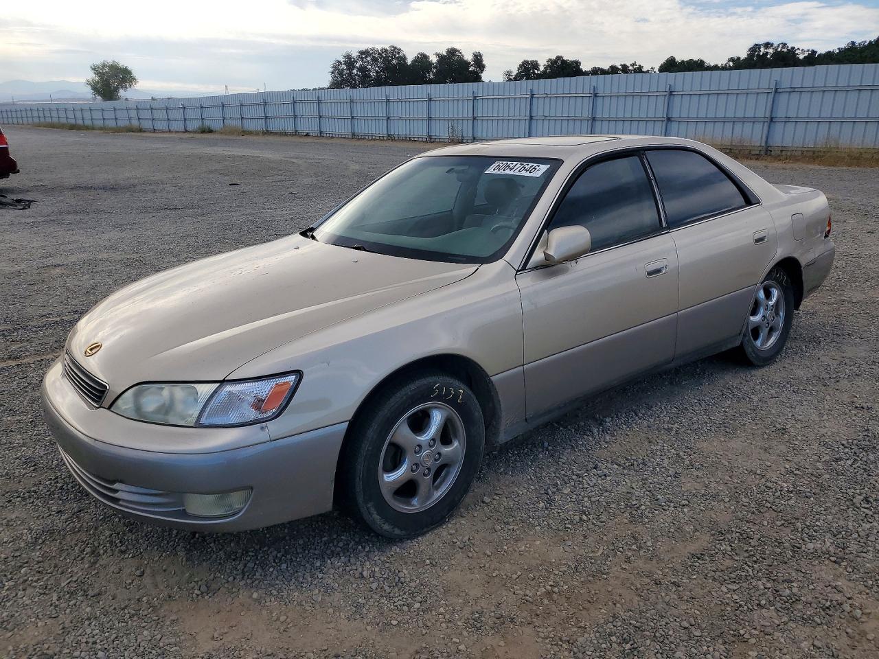 1997 Lexus ES 300, VIN JT8BF22G0V0057432 — Зад
