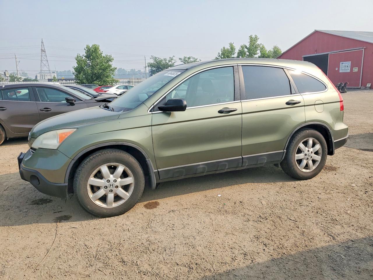2009 Honda CR-V EX, VIN 5J6RE48569L804695 — Rear end