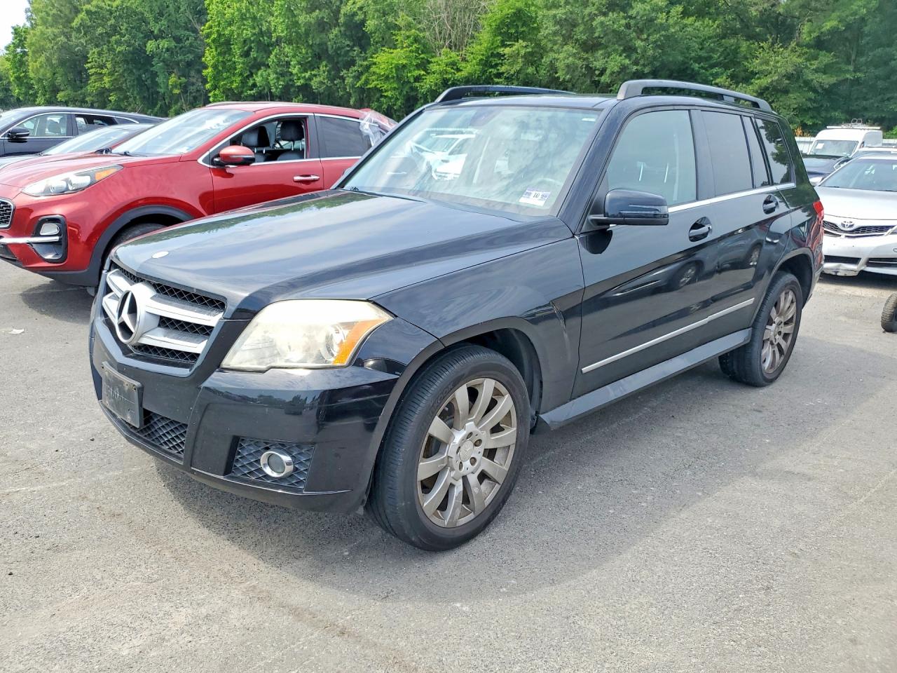 2010 Mercedes-Benz GLK 350, VIN WDCGG8HB2AF432595 — Вода / потоп