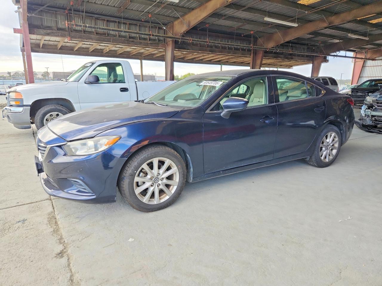 2016 Mazda 6 i Sport, VIN JM1GJ1U55G1445359 — Roof