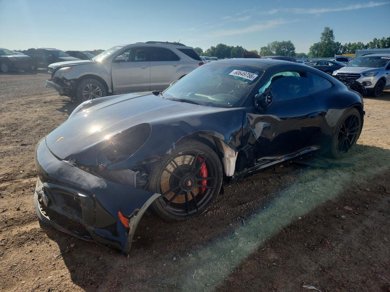 2022 Porsche 911 Carrera S, VIN WP0AB2A96NS221315 — Front end