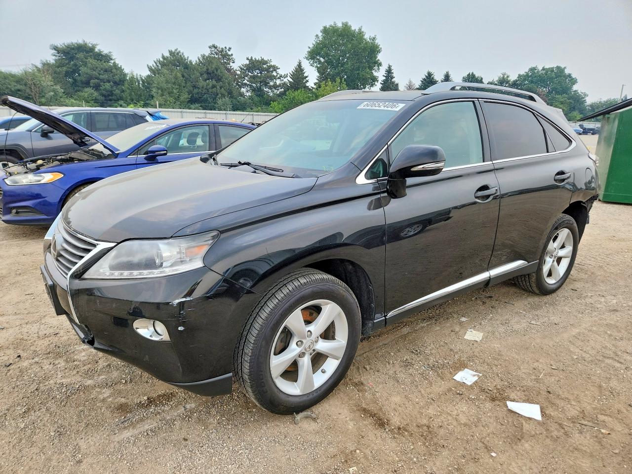2013 Lexus RX 350, VIN 2T2BK1BA7DC222590 — Rear end