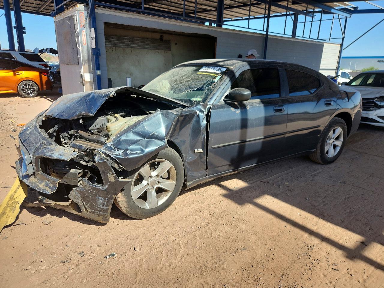 2007 Dodge Charger Police, VIN 2B3KA43G27H706951 — Front end
