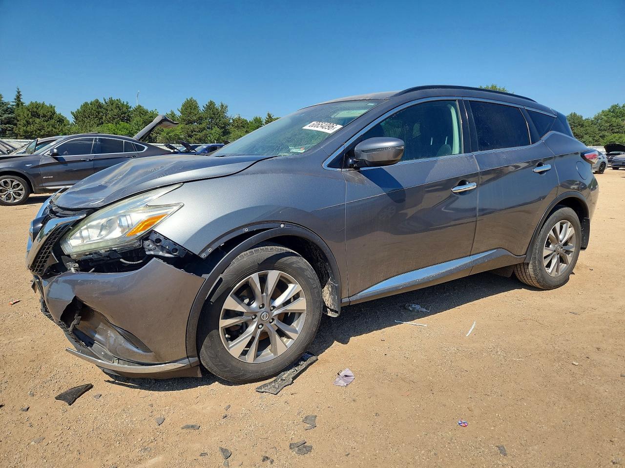 2016 Nissan Murano S, VIN 5N1AZ2MH1GN144235 — Перед