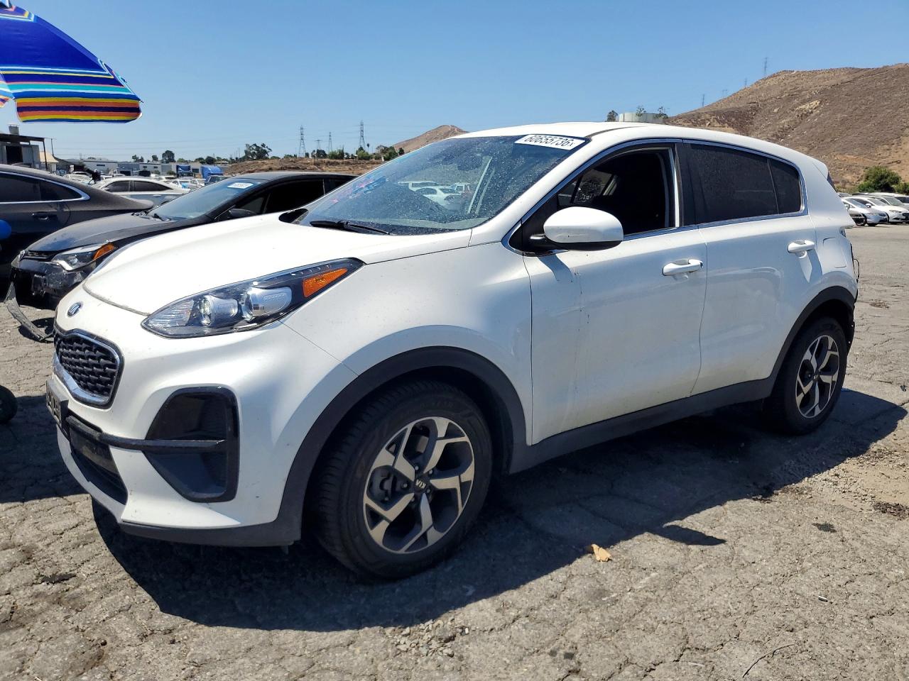 2022 Kia Sportage LX, VIN KNDPM3AC4N7000594 — Rear end