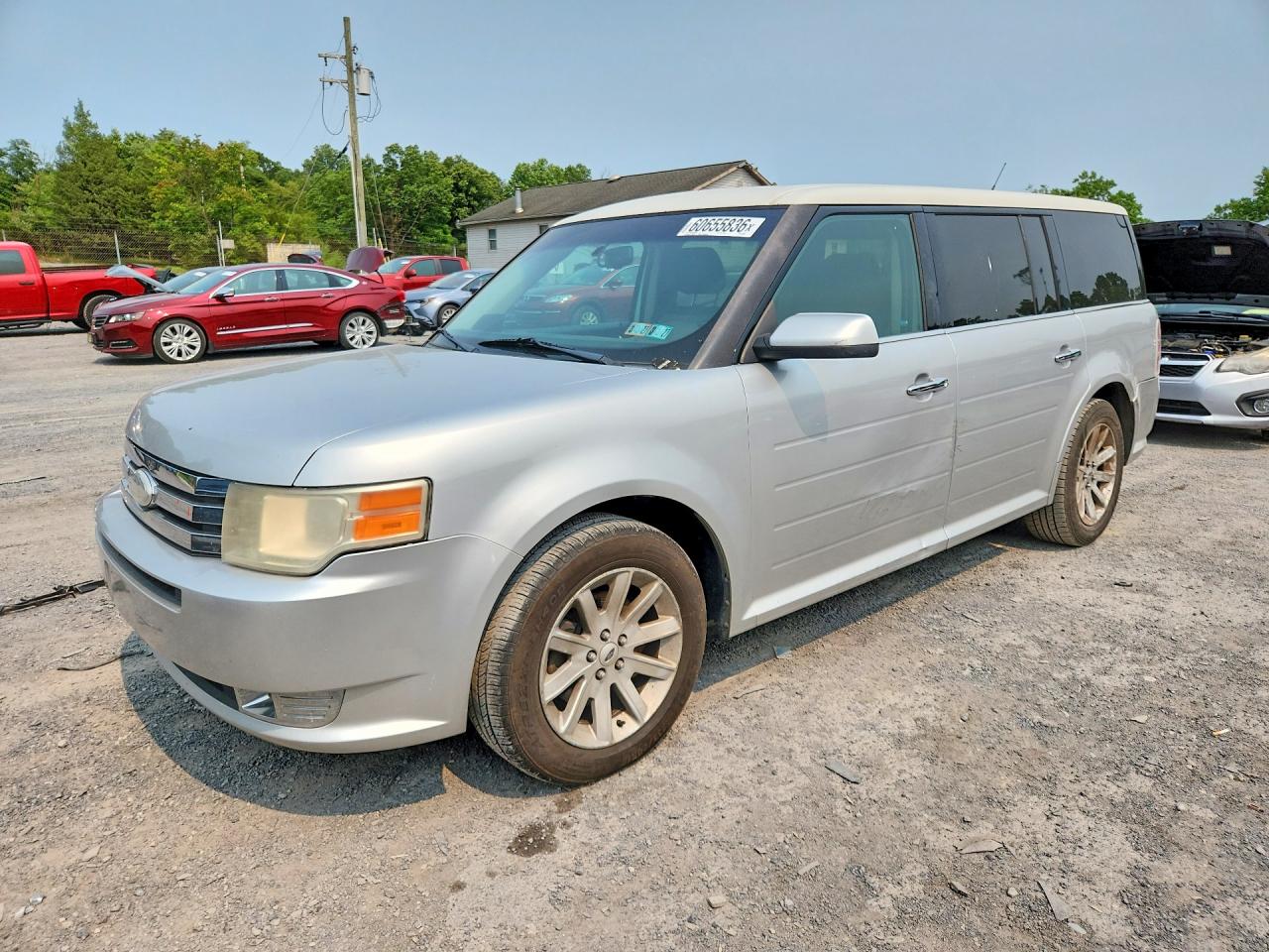 2012 Ford Flex SEL, VIN 2FMGK5CC9CBD09668 — Side