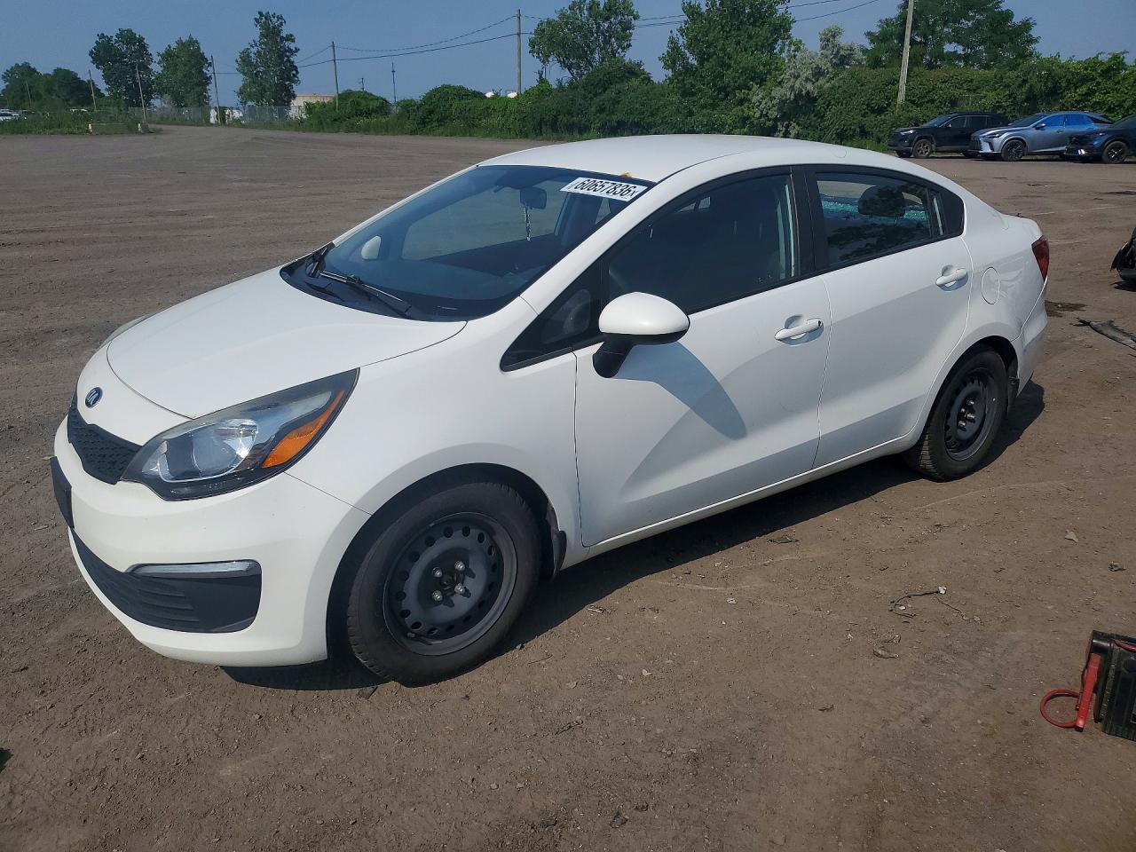 2017 Kia Rio LX, VIN KNADM4A35H6114183 — Крыша
