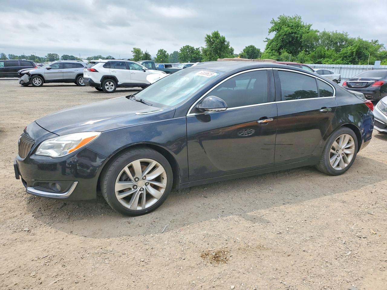 2014 Buick Regal Premium I, VIN 2G4GN5EX4E9210970 — Water / flood