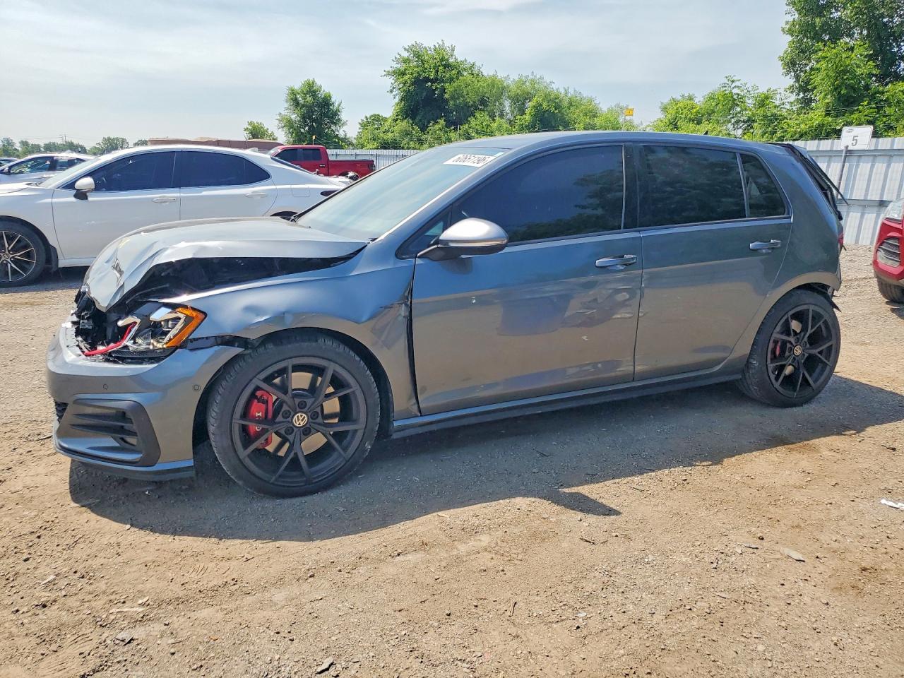 2018 Volkswagen Golf GTI S, VIN 3VW447AU3JM271663 — Зад