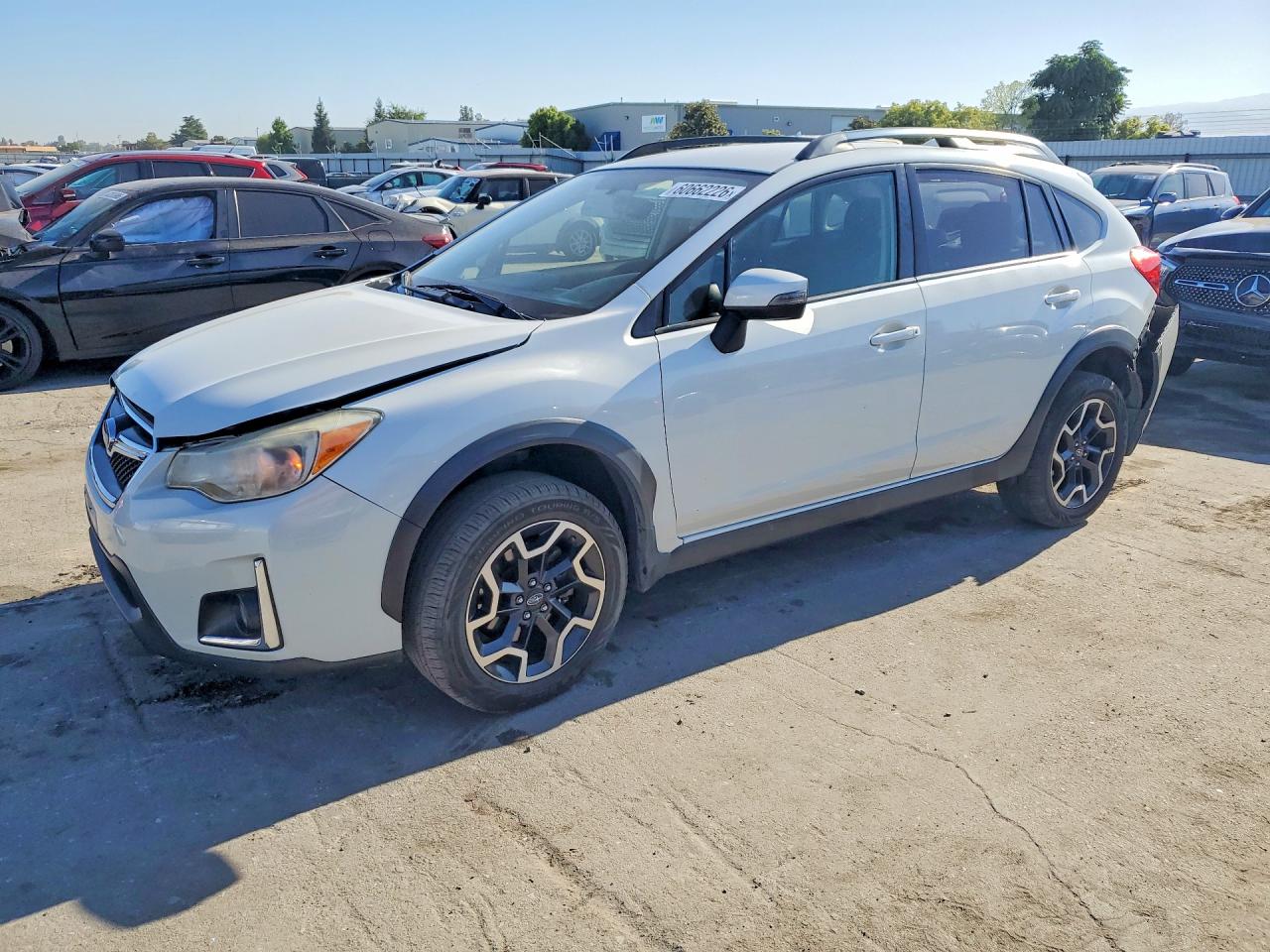 2017 Subaru Crosstrek Limited, VIN JF2GPAKC0HH280136 — Rear end
