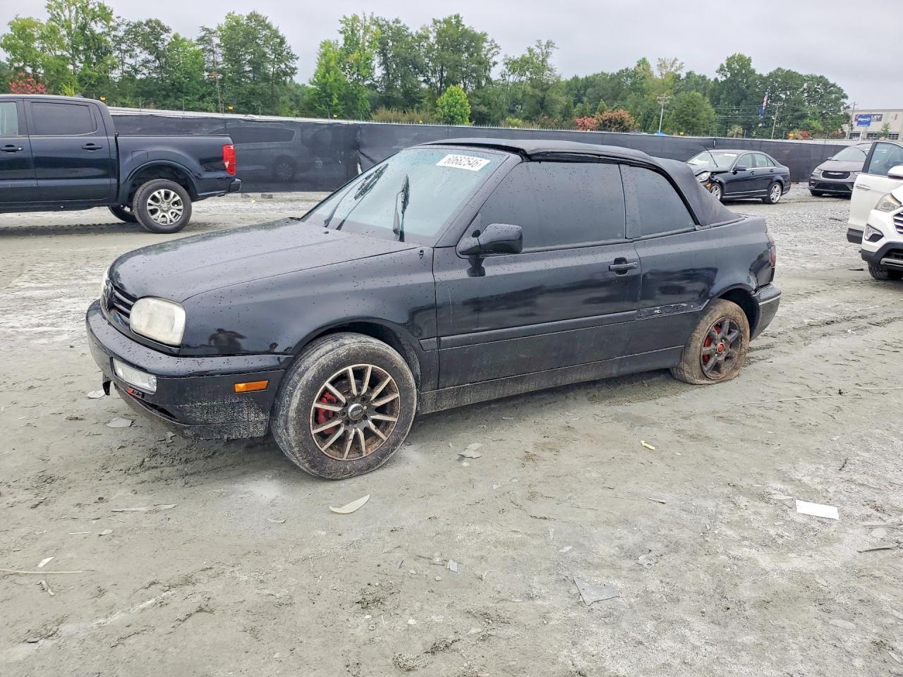 1998 Volkswagen Cabriolet, VIN 3VWBA81EXWM812729 — Rear end