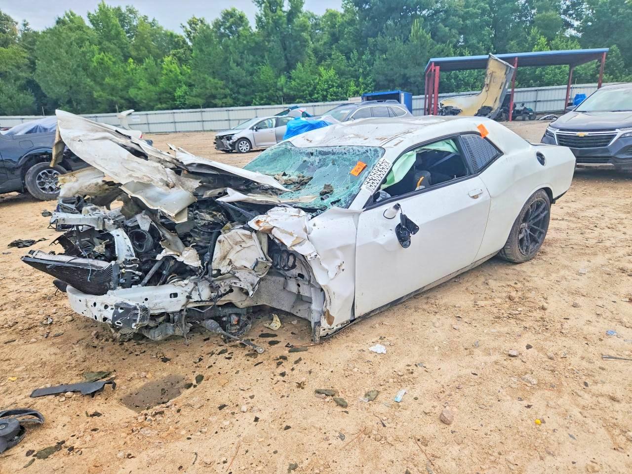 2020 Dodge Challenger R/T Scat Pack, VIN 2C3CDZFJ2LH178566 — Опрокидывание