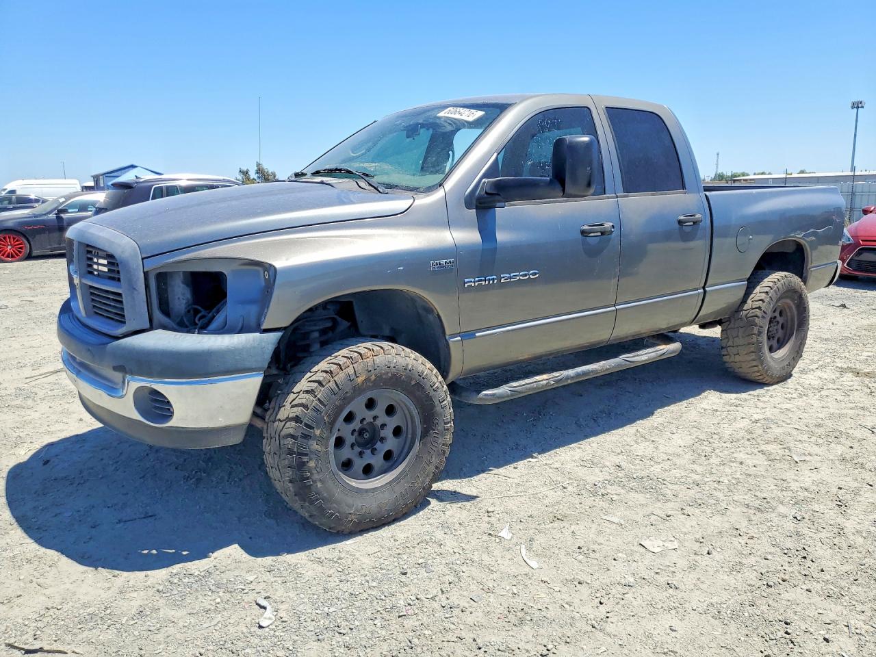 2006 Dodge 2500 SLT, VIN 1D7KS28D76J233663 — Vandalism
