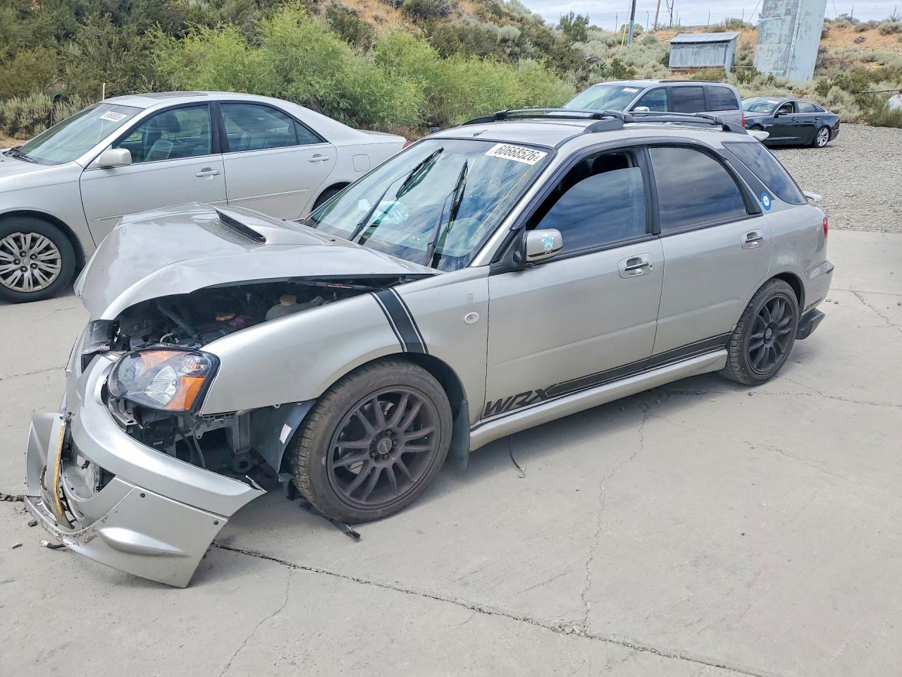 2005 Subaru Impreza WRX, VIN JF1GG29645G808871 — Front end