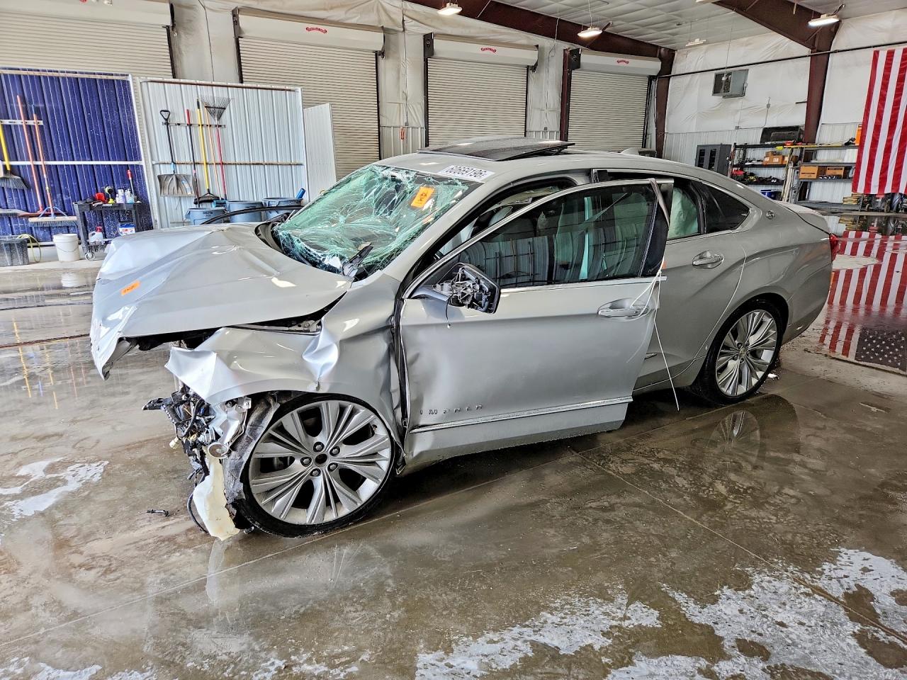 2014 Chevrolet Impala LTZ, VIN 2G1155S38E9100251 — Front end