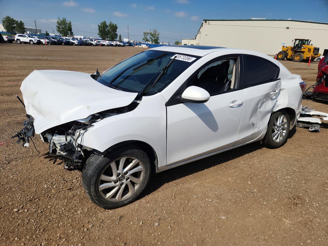 2013 Mazda 3 i Touring, VIN JM1BL1V72D1771801 — Перед