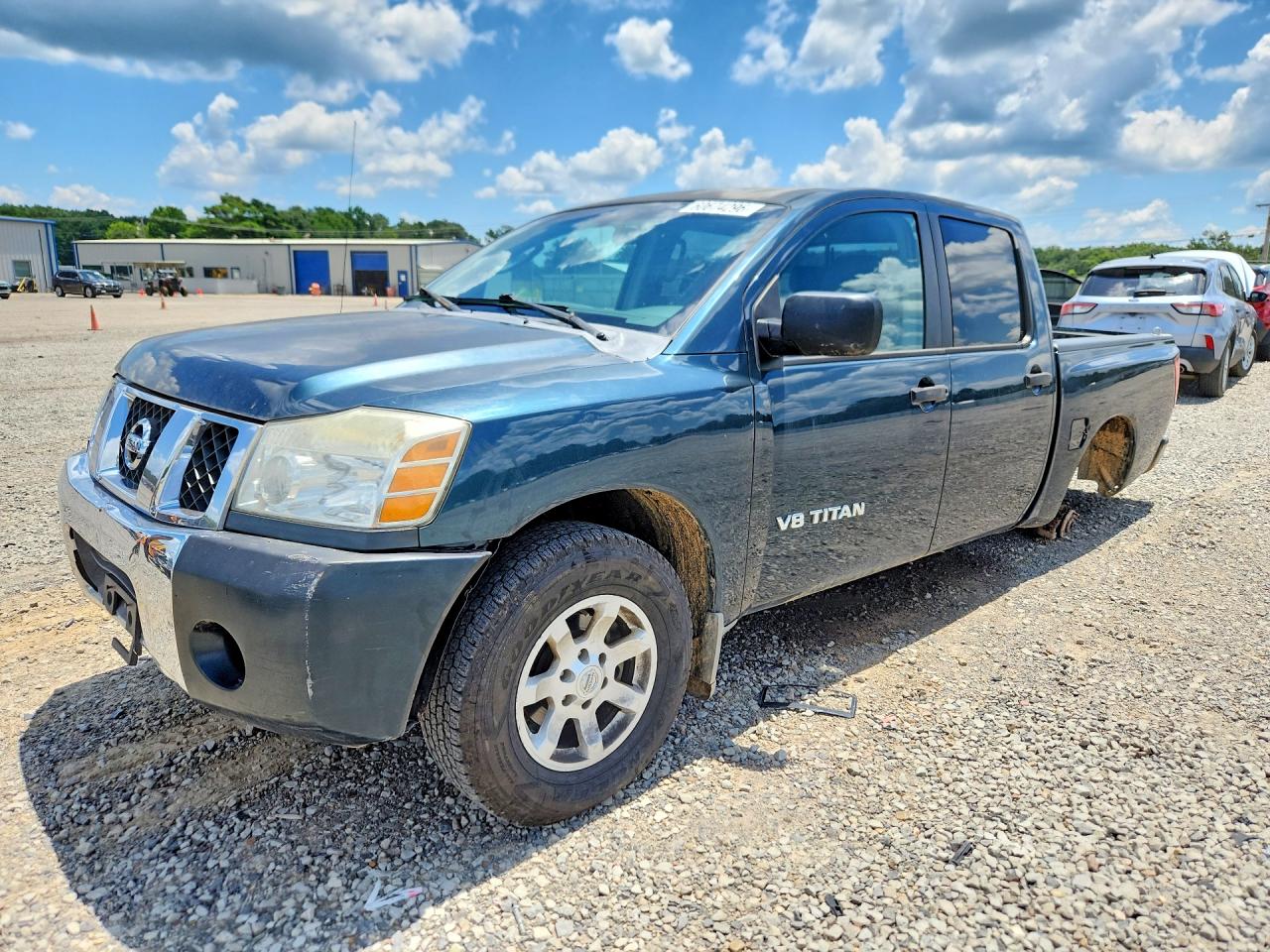 2006 Nissan Titan XE, VIN 1N6AA07B76N544352 — Rear end