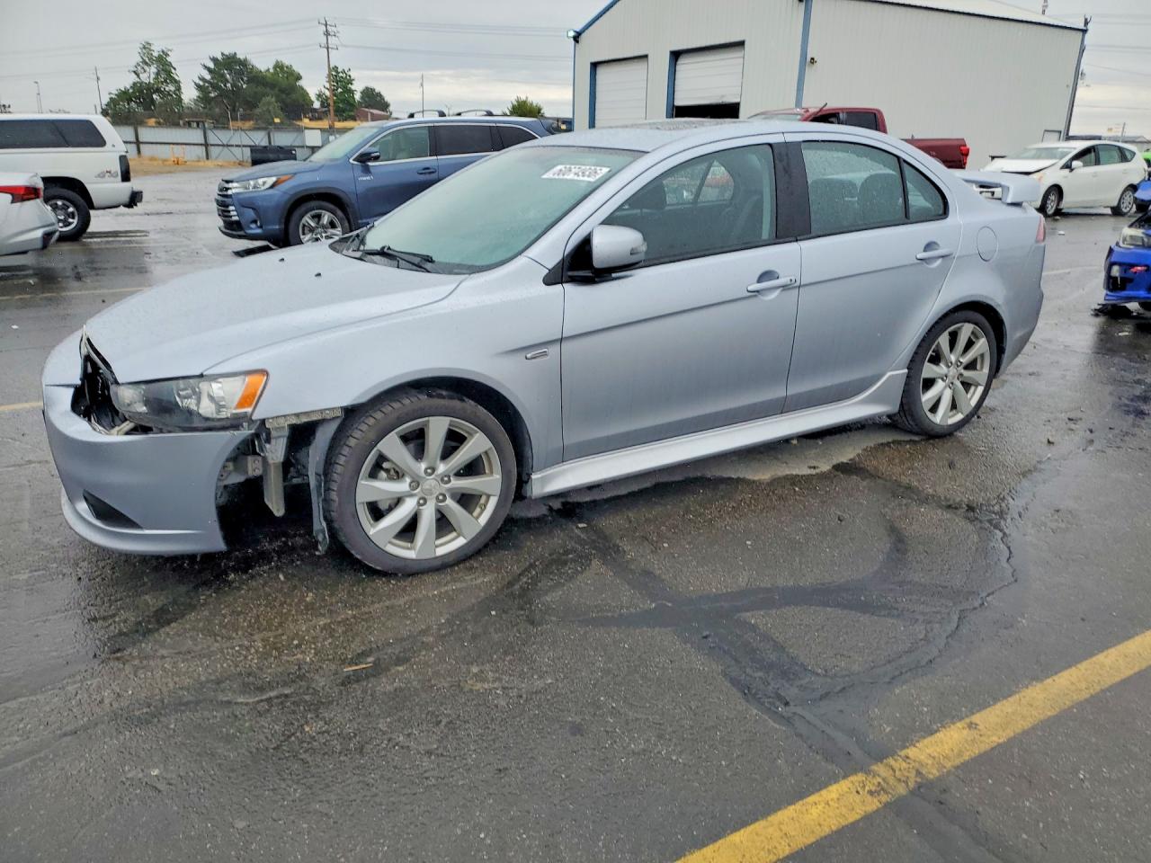 2015 Mitsubishi Lancer GT, VIN JA32U8FW9FU006371 — Front end