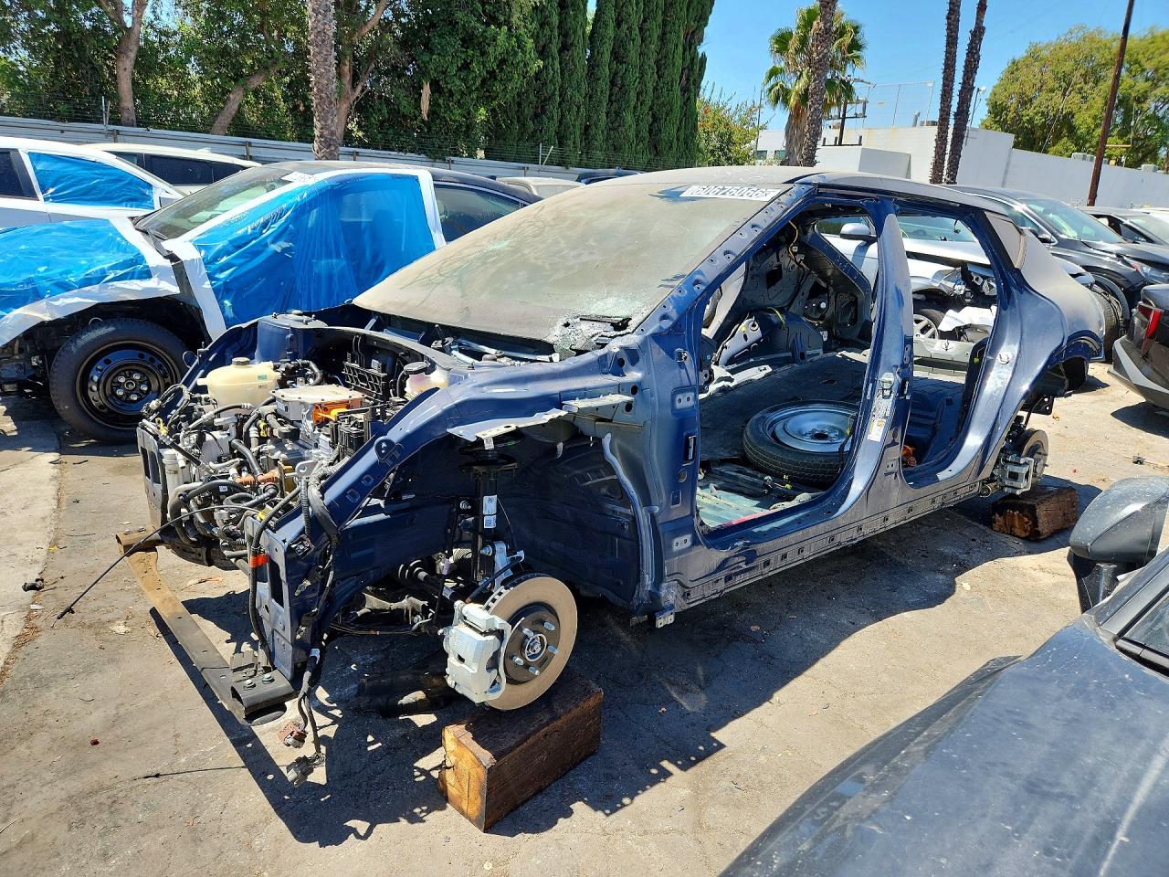 2025 Kia EV6 Wind, VIN 5XYC3DJC9SG014321 — Stripped