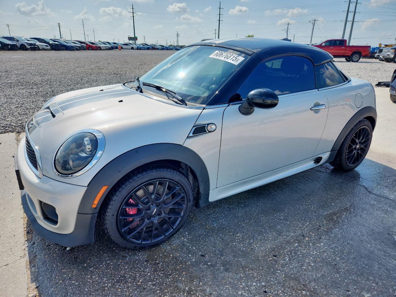 2014 MINI Coupe John Cooper Works, VIN WMWSX9C50ET380539 — Side