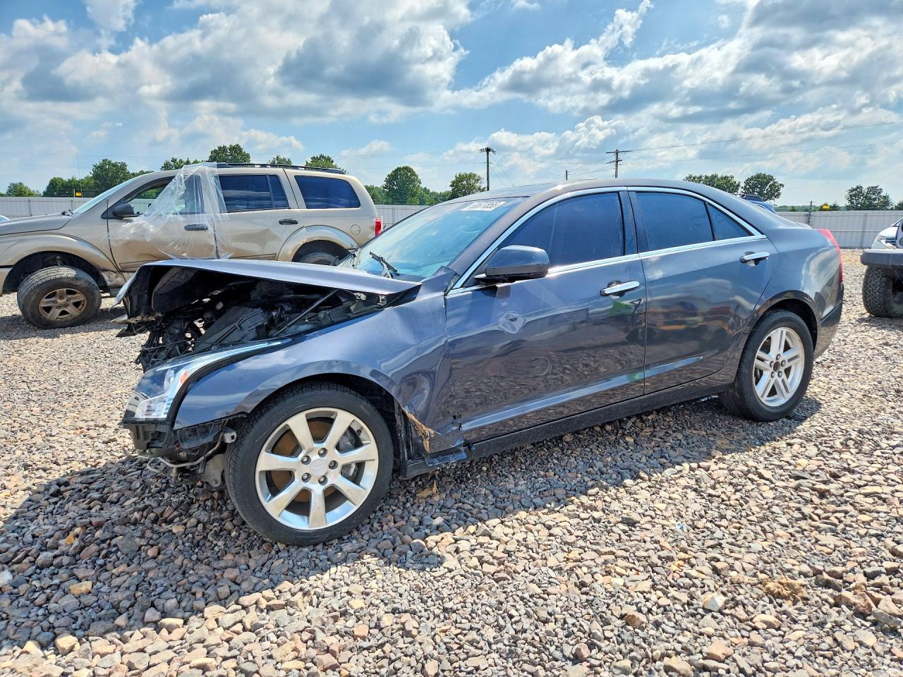 2013 Cadillac ATS Performance, VIN 1G6AJ5SX3D0150279 — Front end