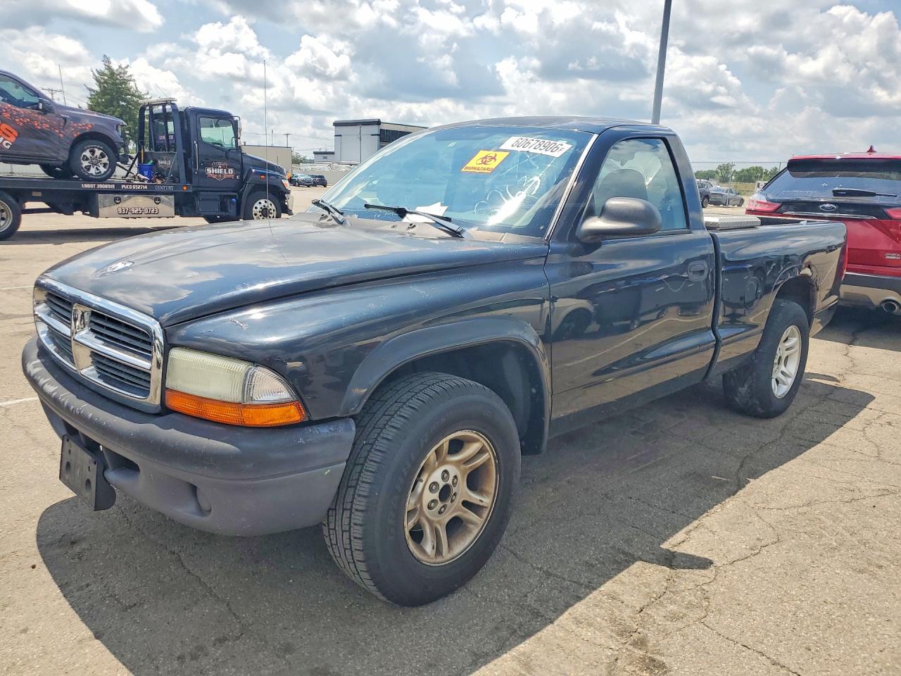 2004 Dodge Dakota, VIN 1D7FL16K34S602763 — Rear end
