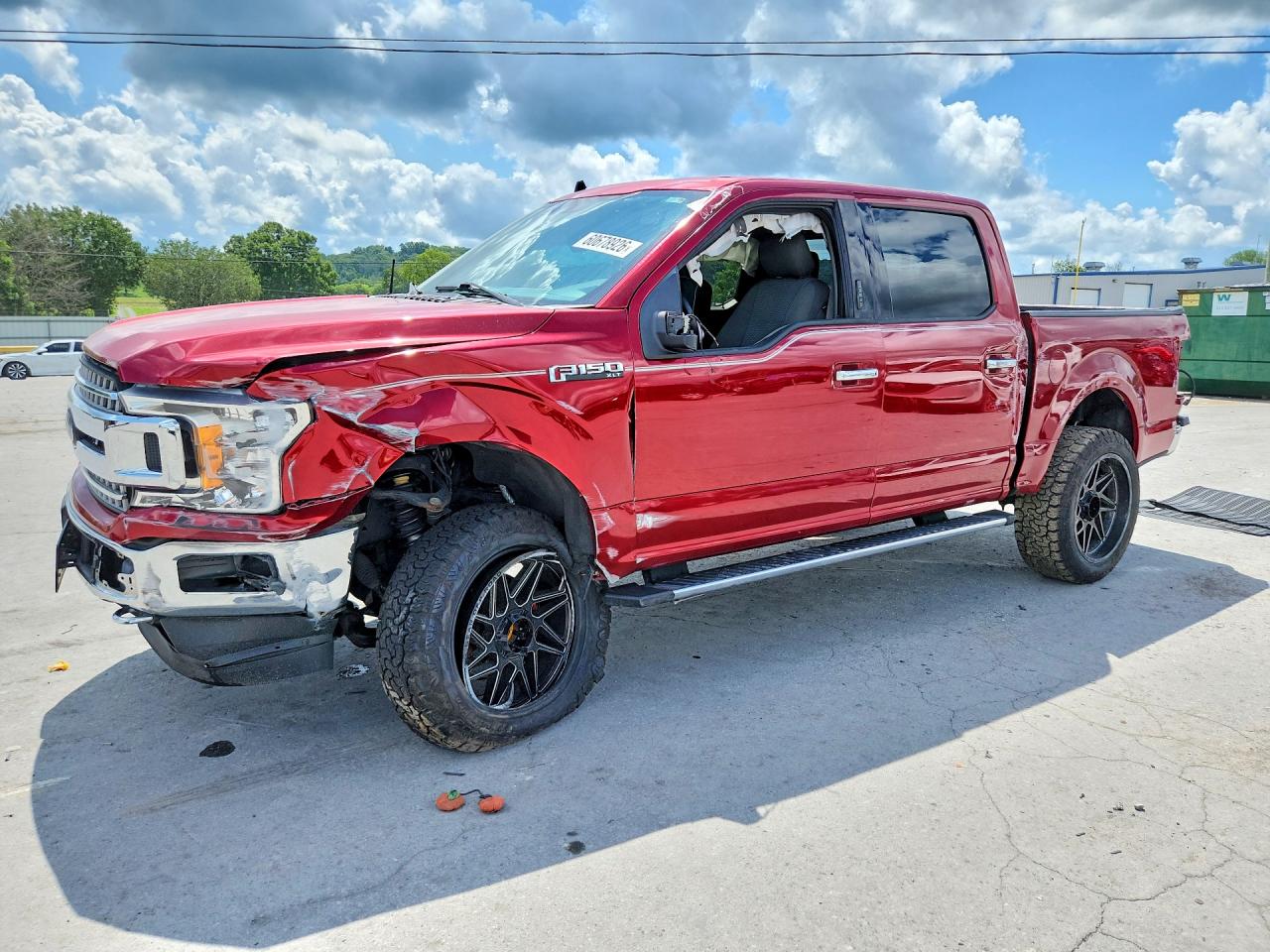 2019 Ford F-150 XLT, VIN 1FTEW1EP9KFD52414 — Front end