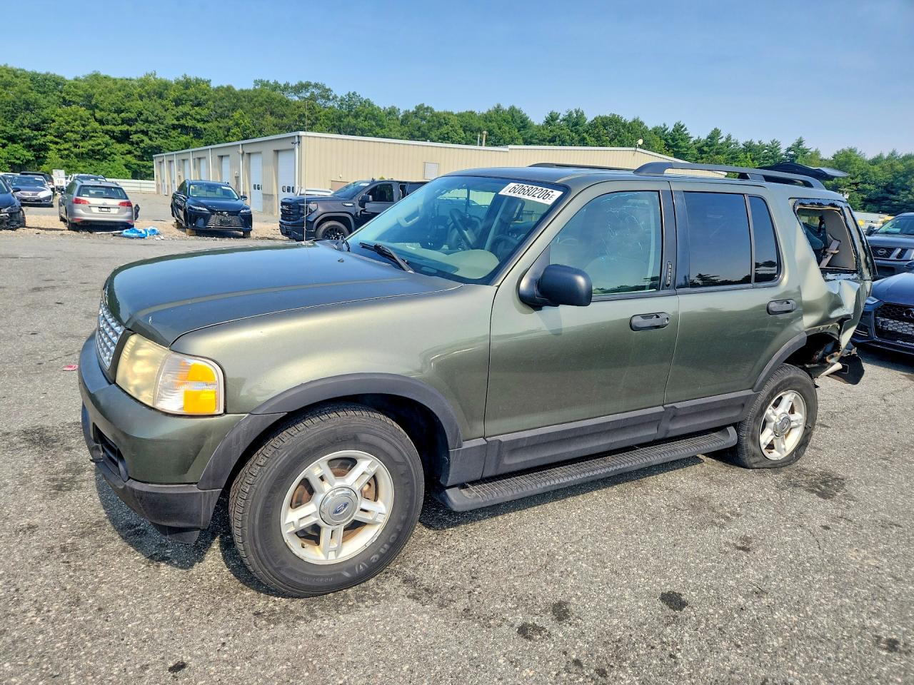 2003 Ford Explorer XLT, VIN 1FMZU73K23UC43495 — Rear end