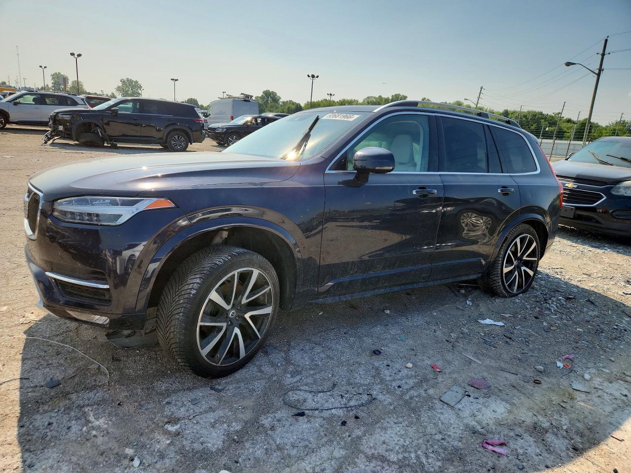 2019 Volvo XC90 Momentum, VIN YV4A22PK7K1498886 — Rear end